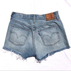 Levi’s 501 Light Wash Shorts